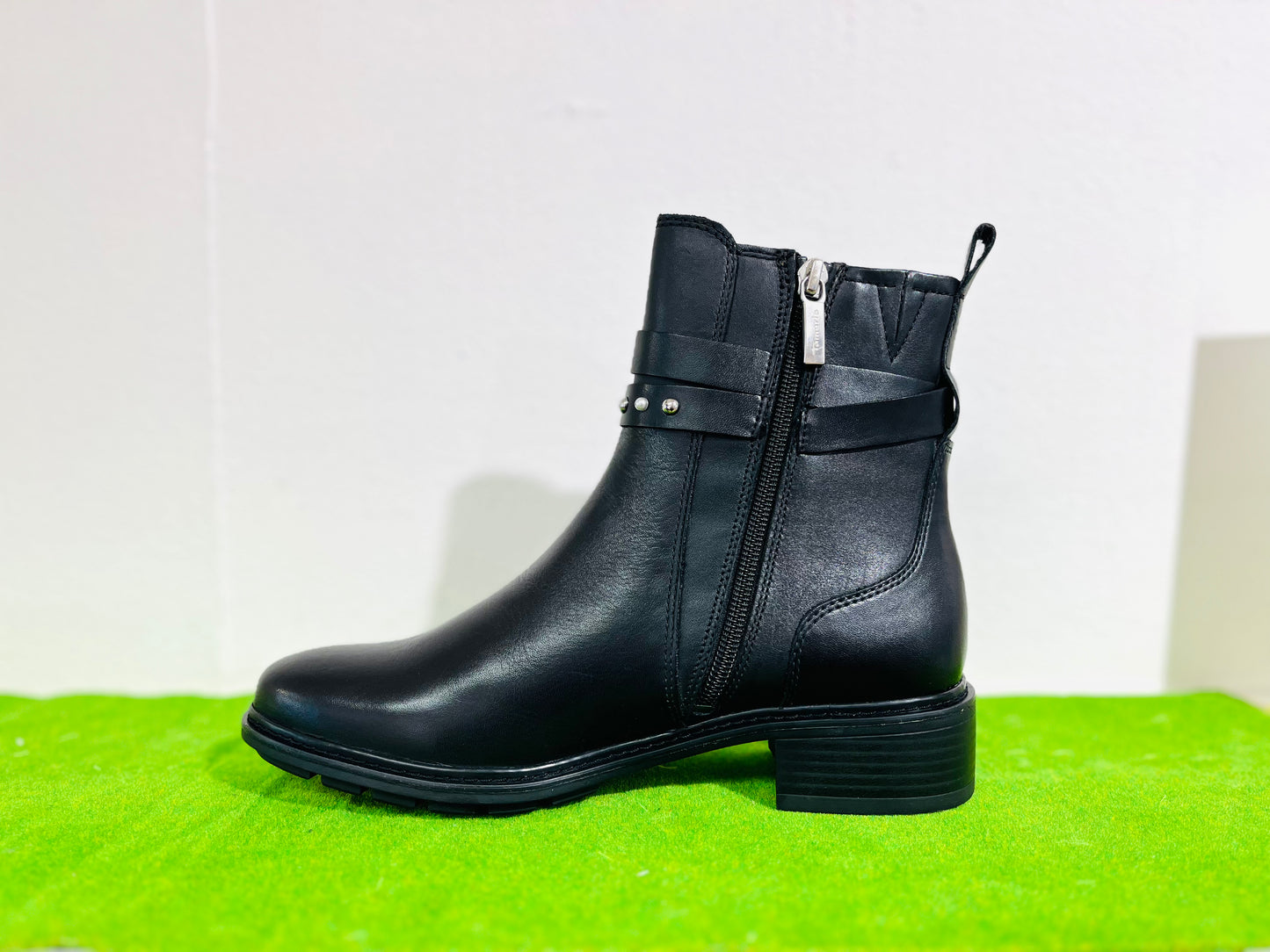 Tamaris ankle boot 25052 black leather