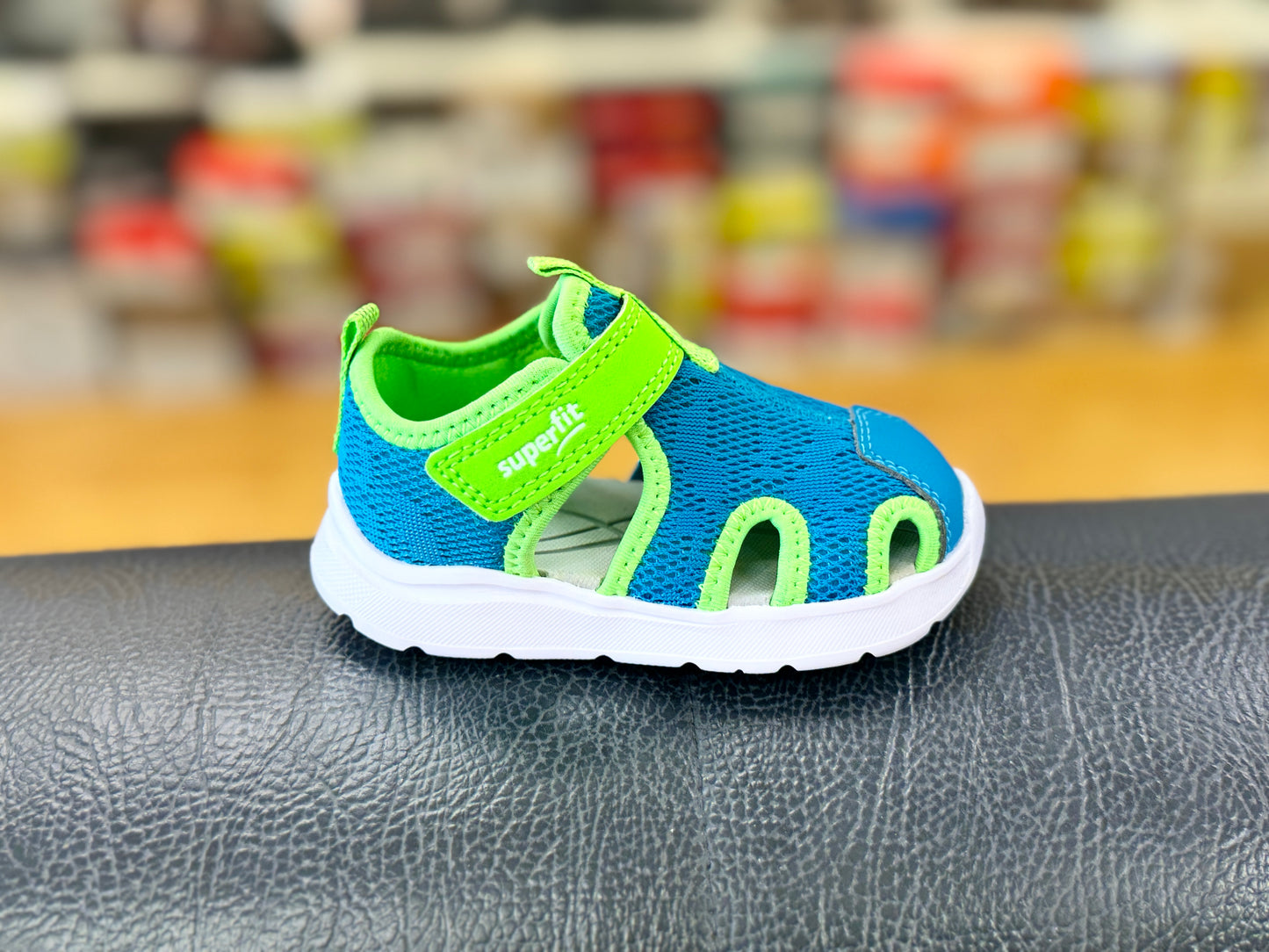 SuperFit Wave water sandal blue green - Kirbys Footwear Ltd