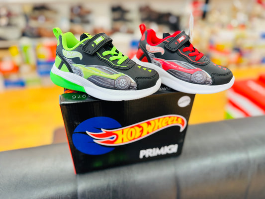 Primigi Hot wheels trainer lights - green