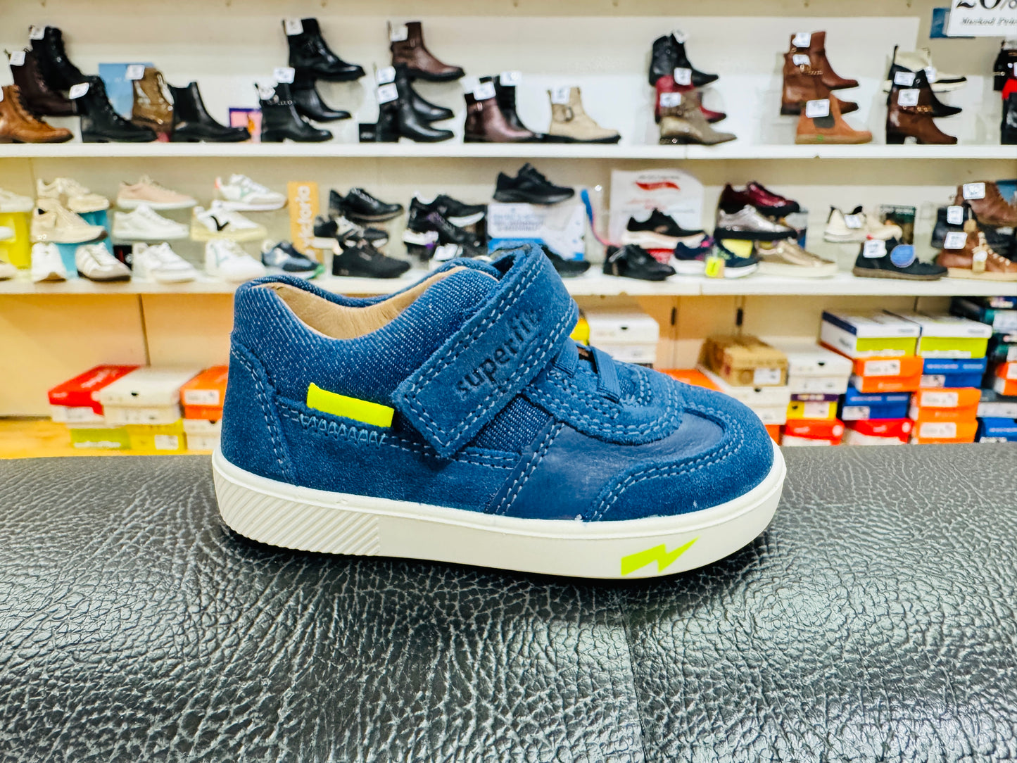 Superfit Supies blue green - Kirbys Footwear Ltd