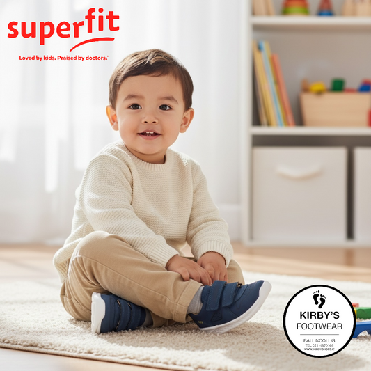 SuperFit Breeze navy - Kirbys Footwear Ltd