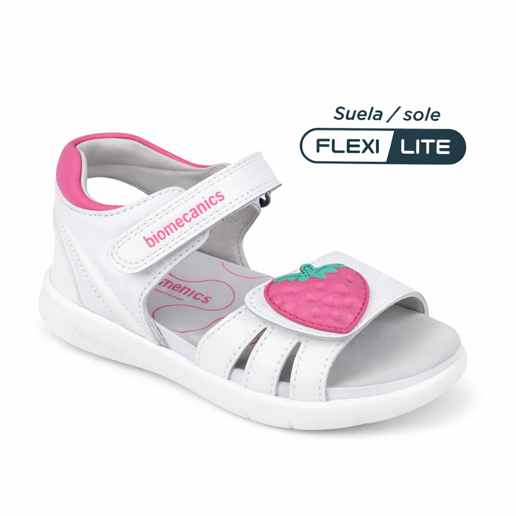 Biomecanics sandal white - 262204 - Kirbys Footwear Ltd