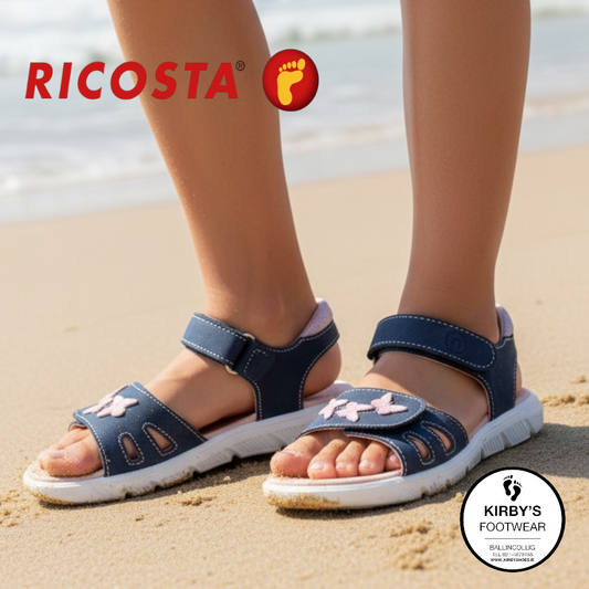 Ricosta Sarina sandal navy - Kirbys Footwear Ltd