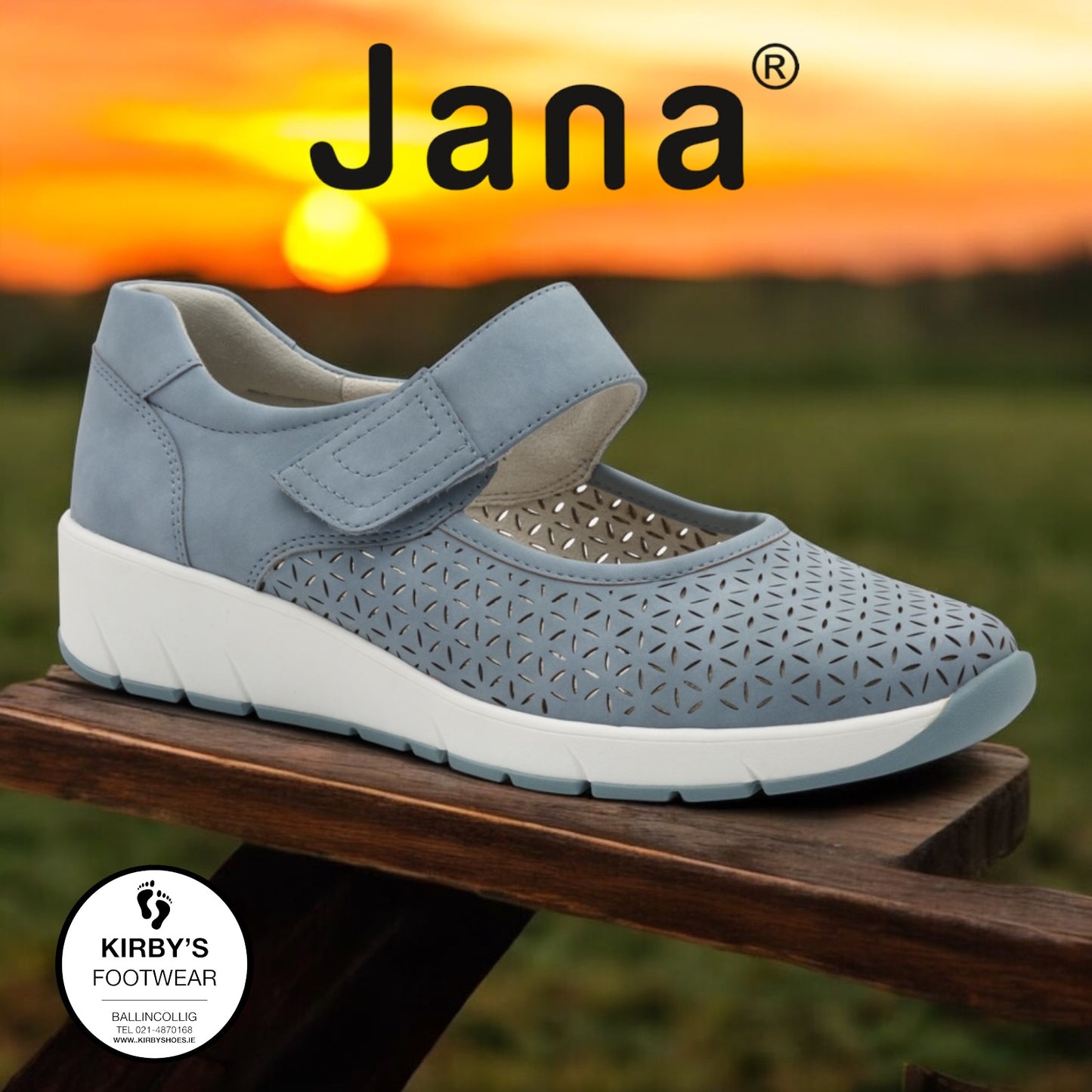 Jana strap - denim 24664