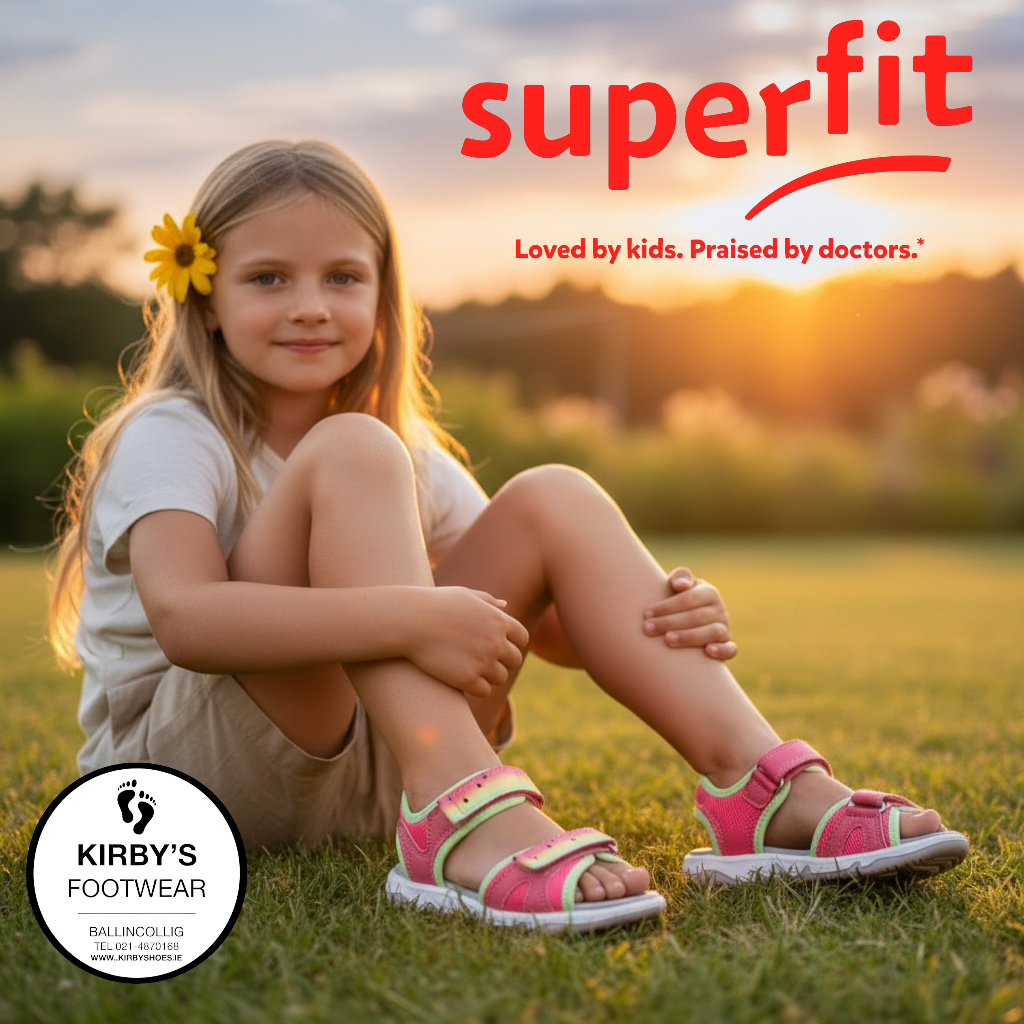 Superfit sandal pebble watermelon