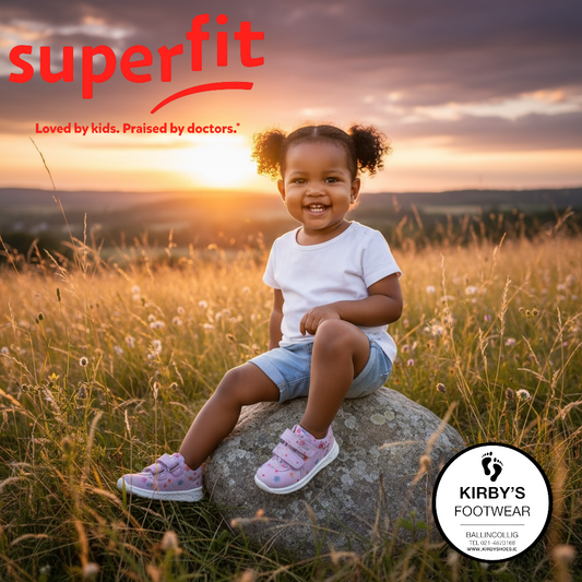 SuperFit Breeze lilac floral - Kirbys Footwear Ltd