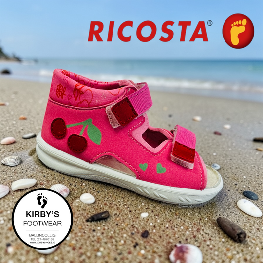 Ricosta Kittie sandal pink - water friendly