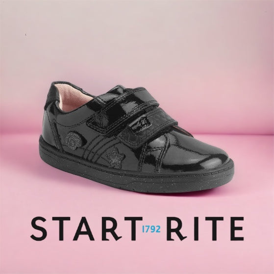 Start-Rite Fantasy black patent