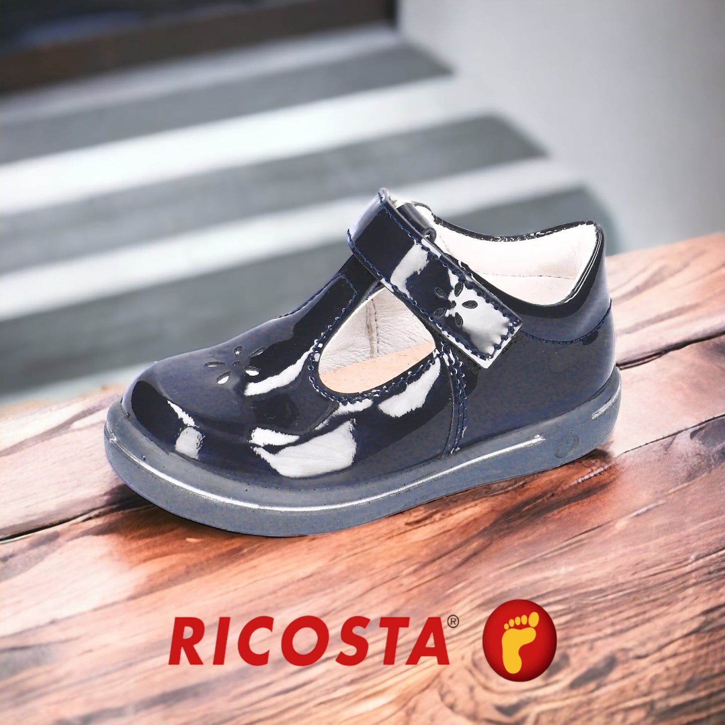 Ricosta Winona navy patent leather