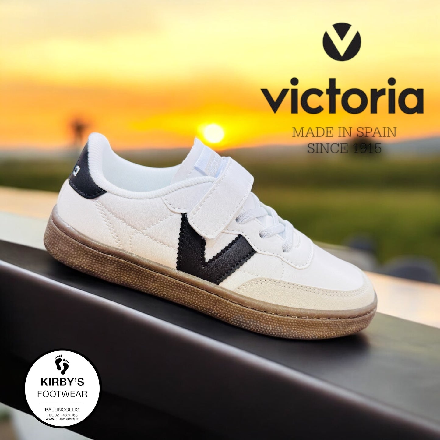 Victoria velcro white - 1256100