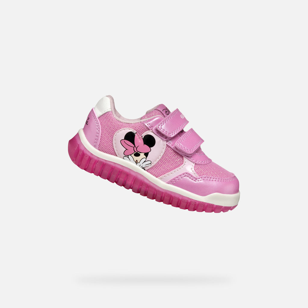 Geox Lightyloo Minnie Mouse pink - lights