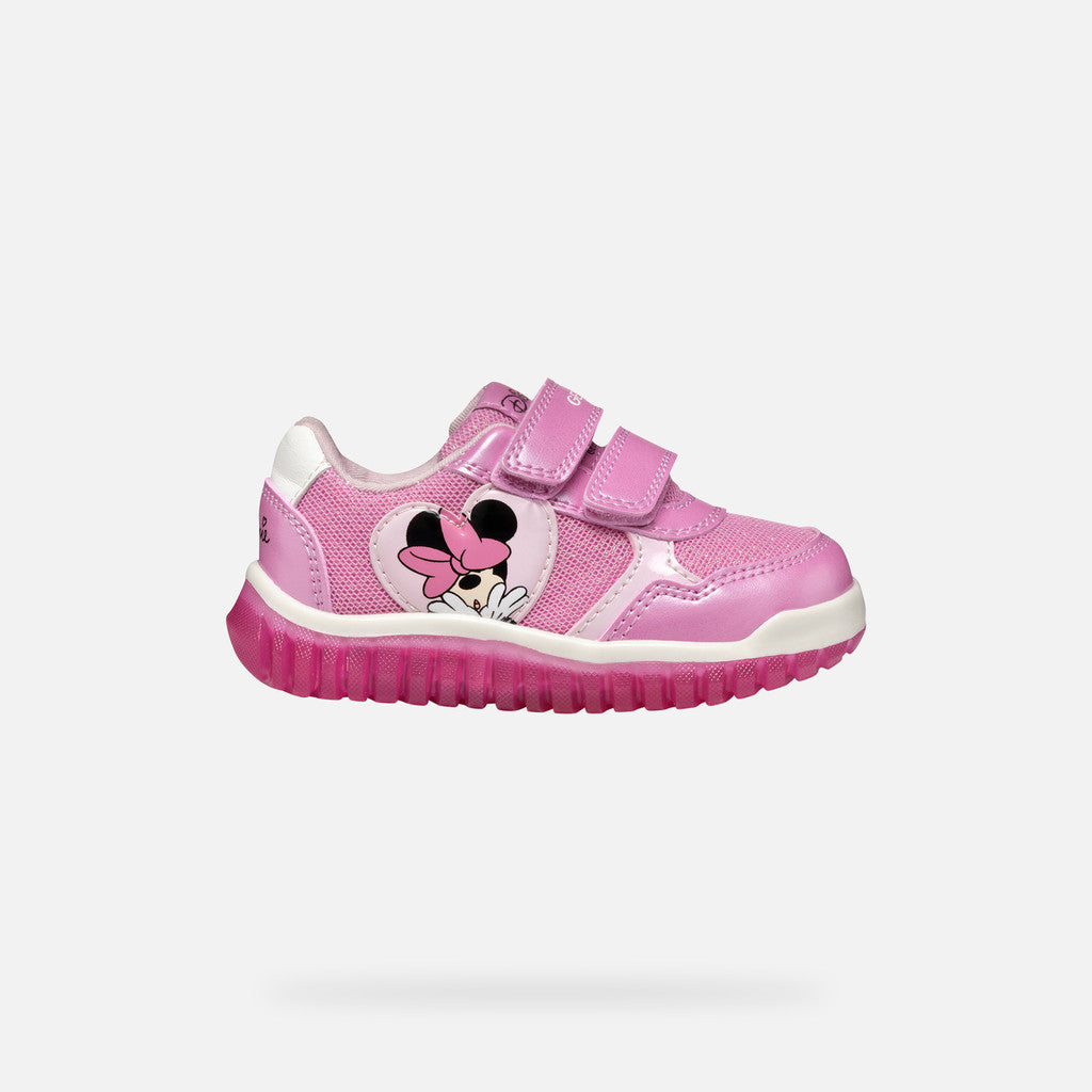Geox Lightyloo Minnie Mouse pink - lights