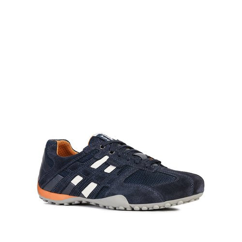 Geox Snake slip on trainer - navy - Kirbys Footwear Ltd