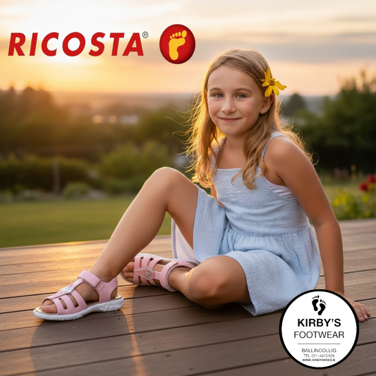 Ricosta Coco sandal pink - Kirbys Footwear Ltd