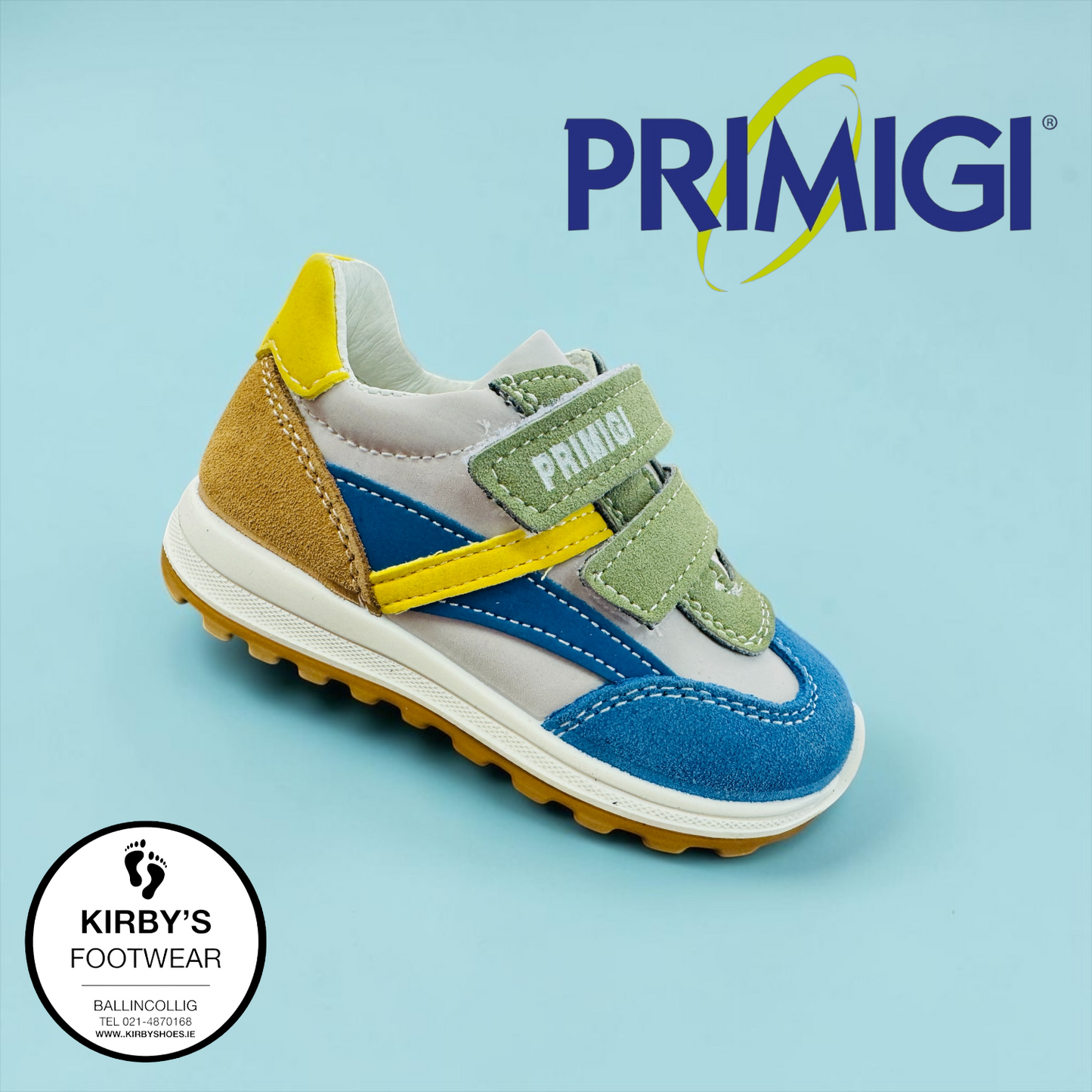 Primigi velcro trainer - 1357200 - Kirbys Footwear Ltd