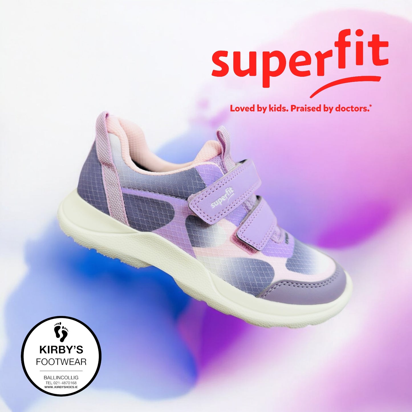 Superfit Rush lilac rosa - wateproof