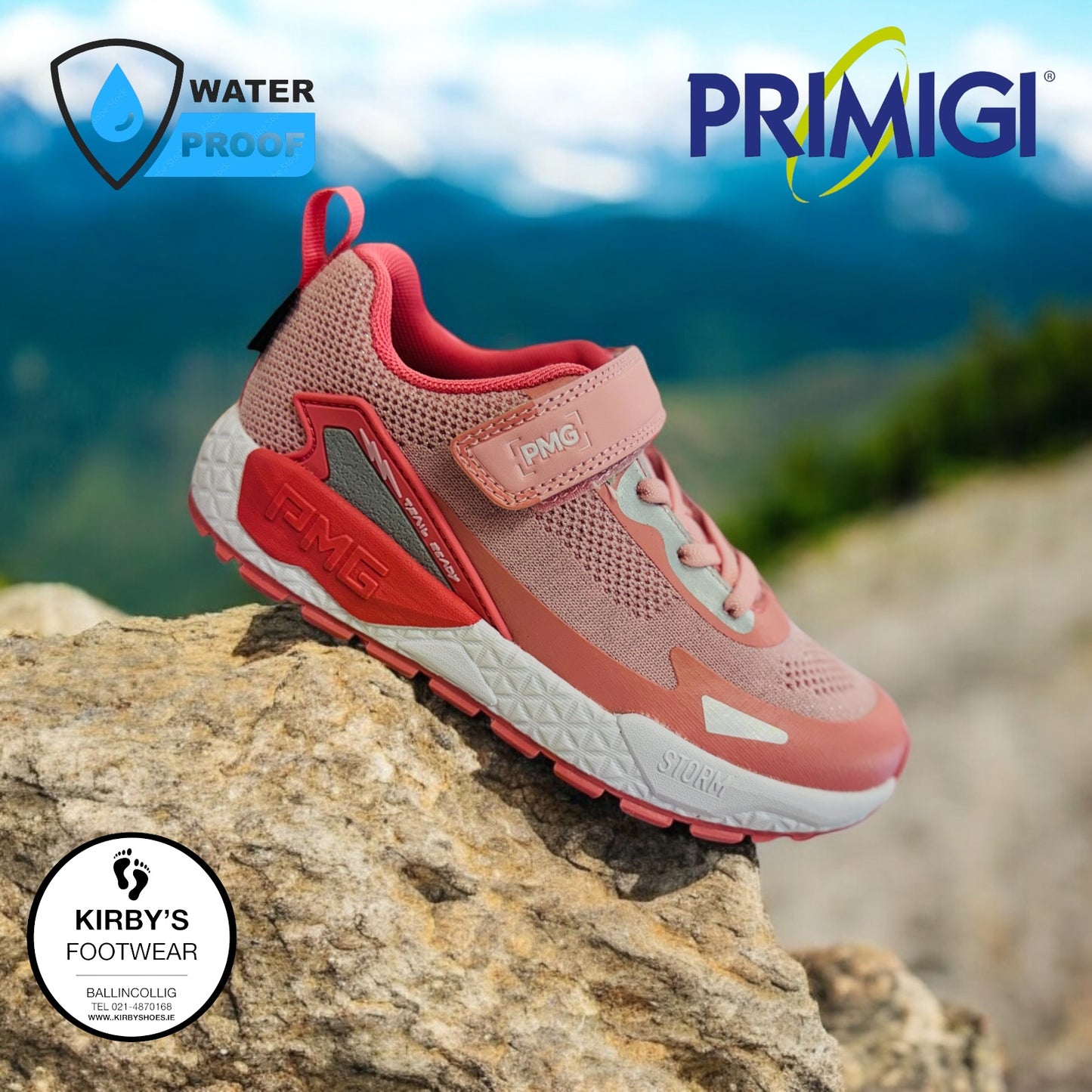 Primigi goretex trainer pink waterproof