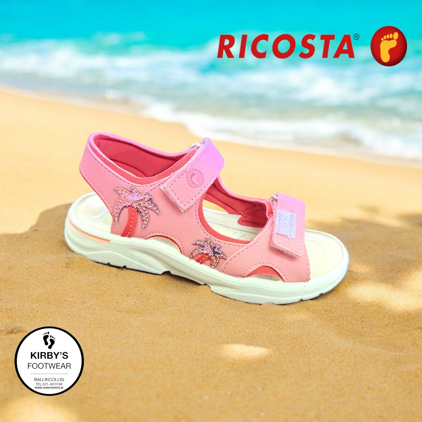 Ricosta Carmi sandal pink