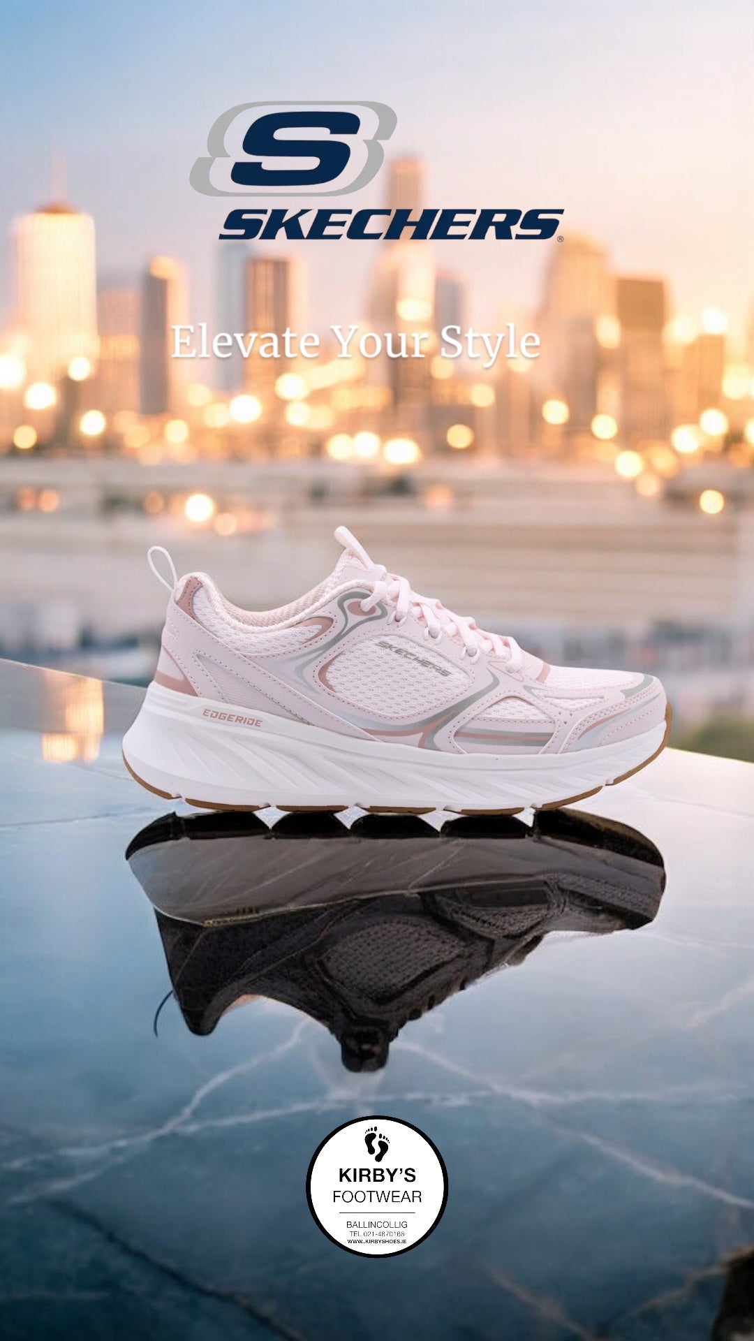 Skechers Edgeride - pink