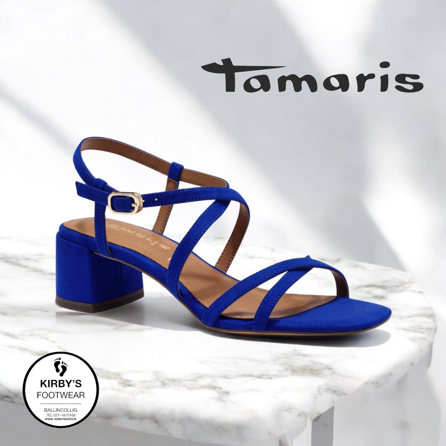 Tamaris sandal 28204 - royal blue