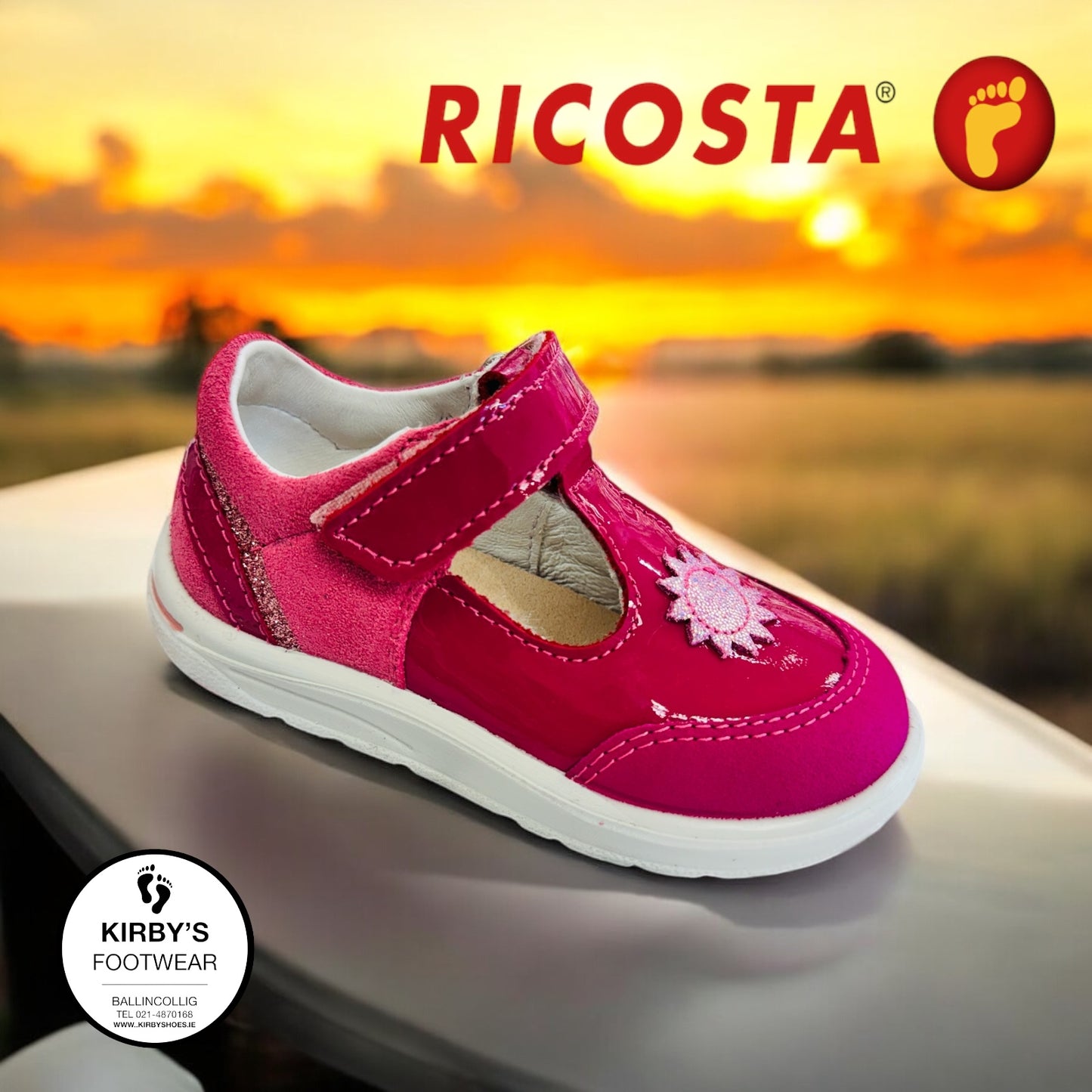 Ricosta Minki pink t-bar