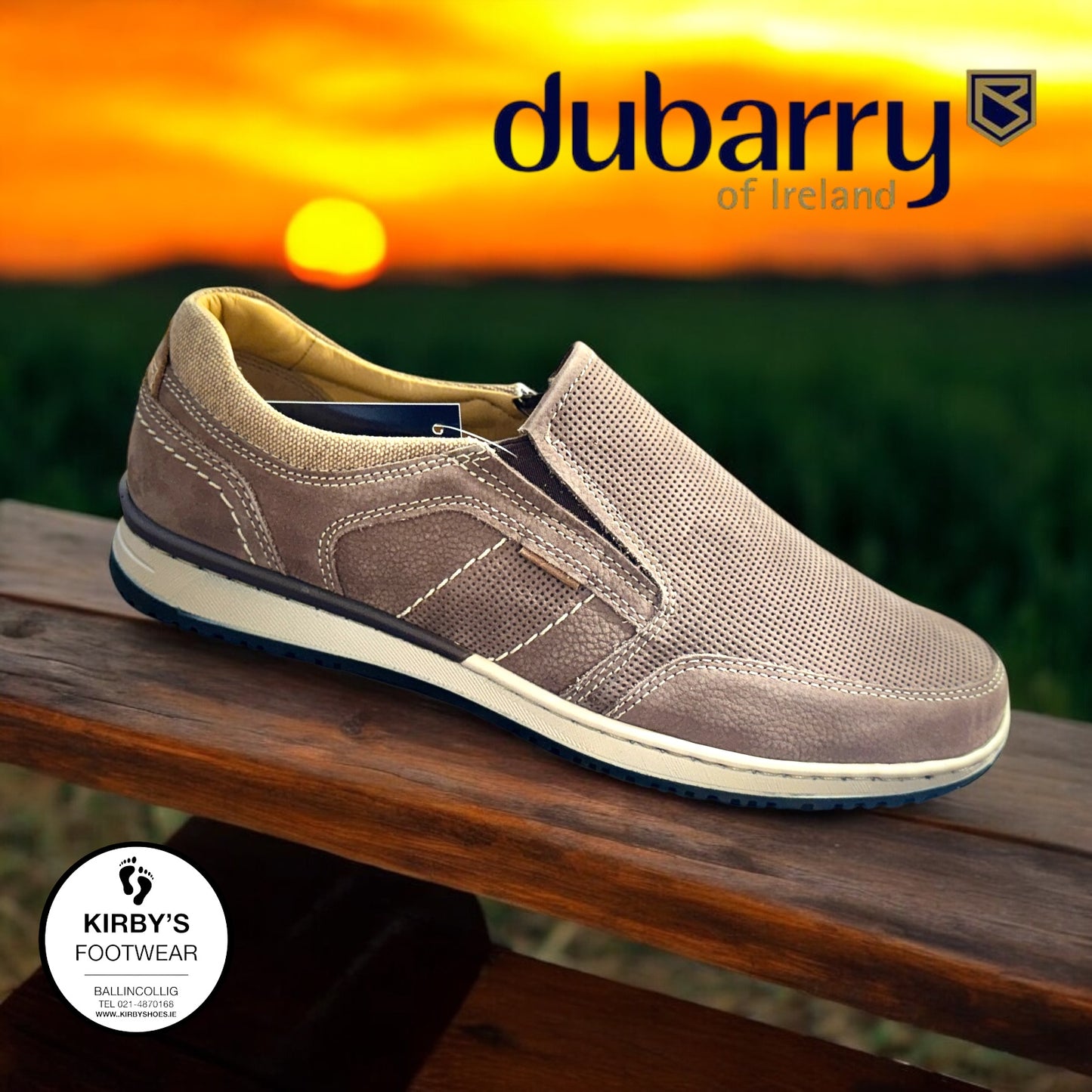Dubarry Bateman pebble slip on