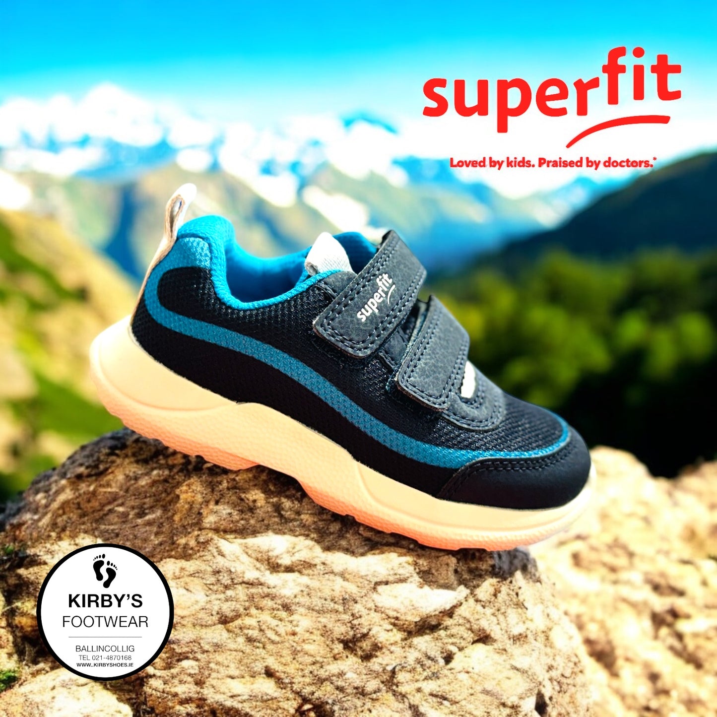 SuperFit Rush trainer navy