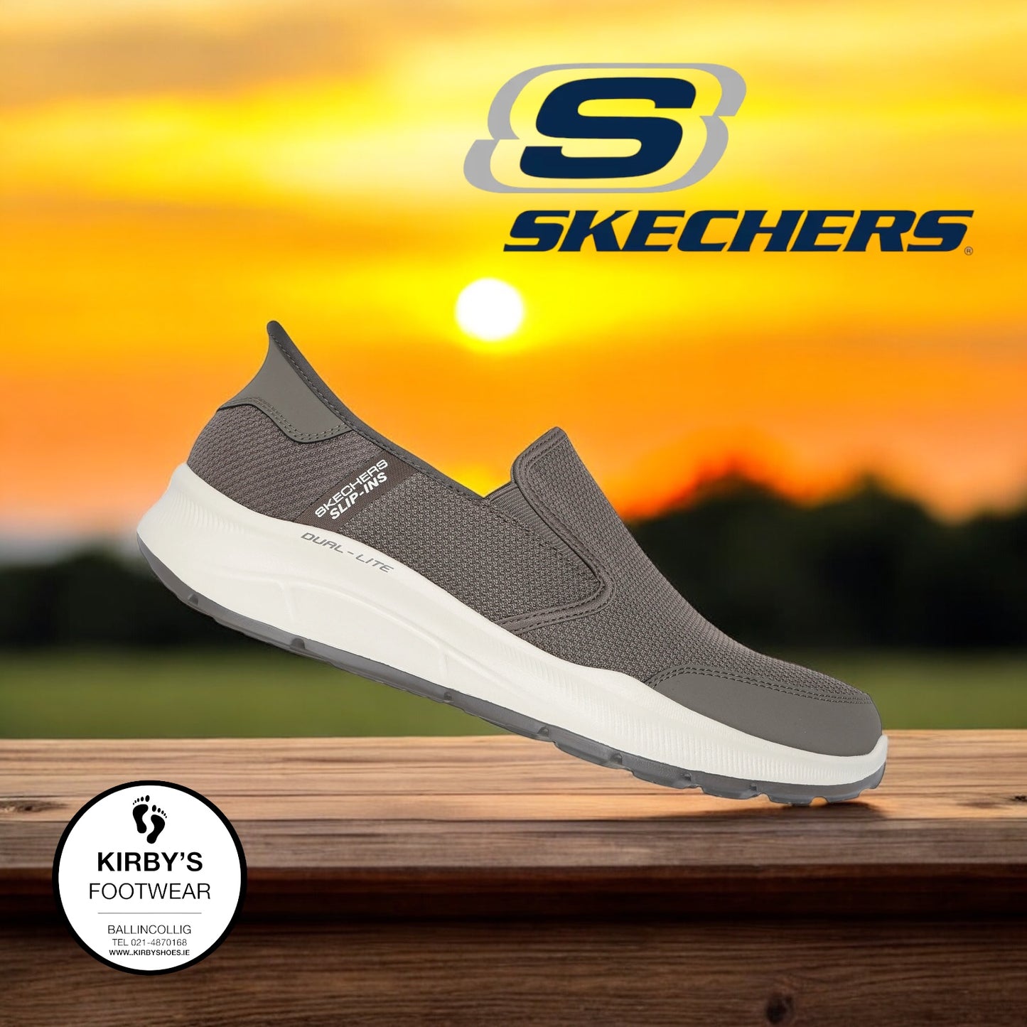 Skechers Hands Free Slip-ins® Relaxed Fit®: Equalizer 5.0 - Drayze - Taupe