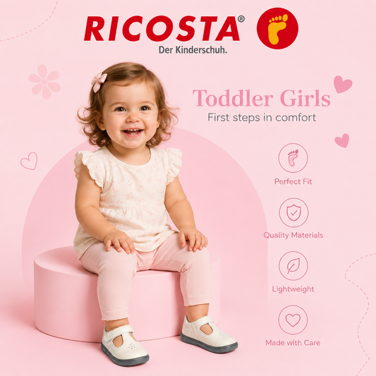 Ricosta Winona creme patent leather - Kirbys Footwear Ltd