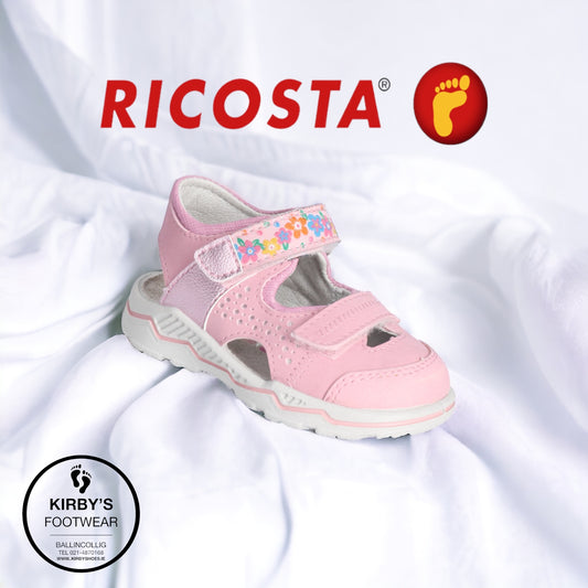 Ricosta Dobby - closed sandal - little dragon pink