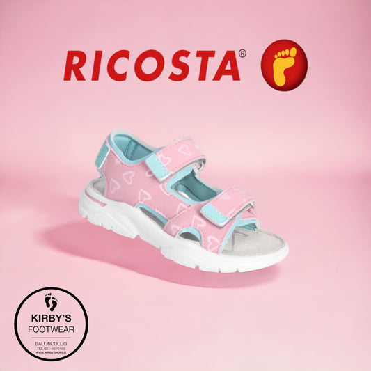 Ricosta Caro sandal pink blue