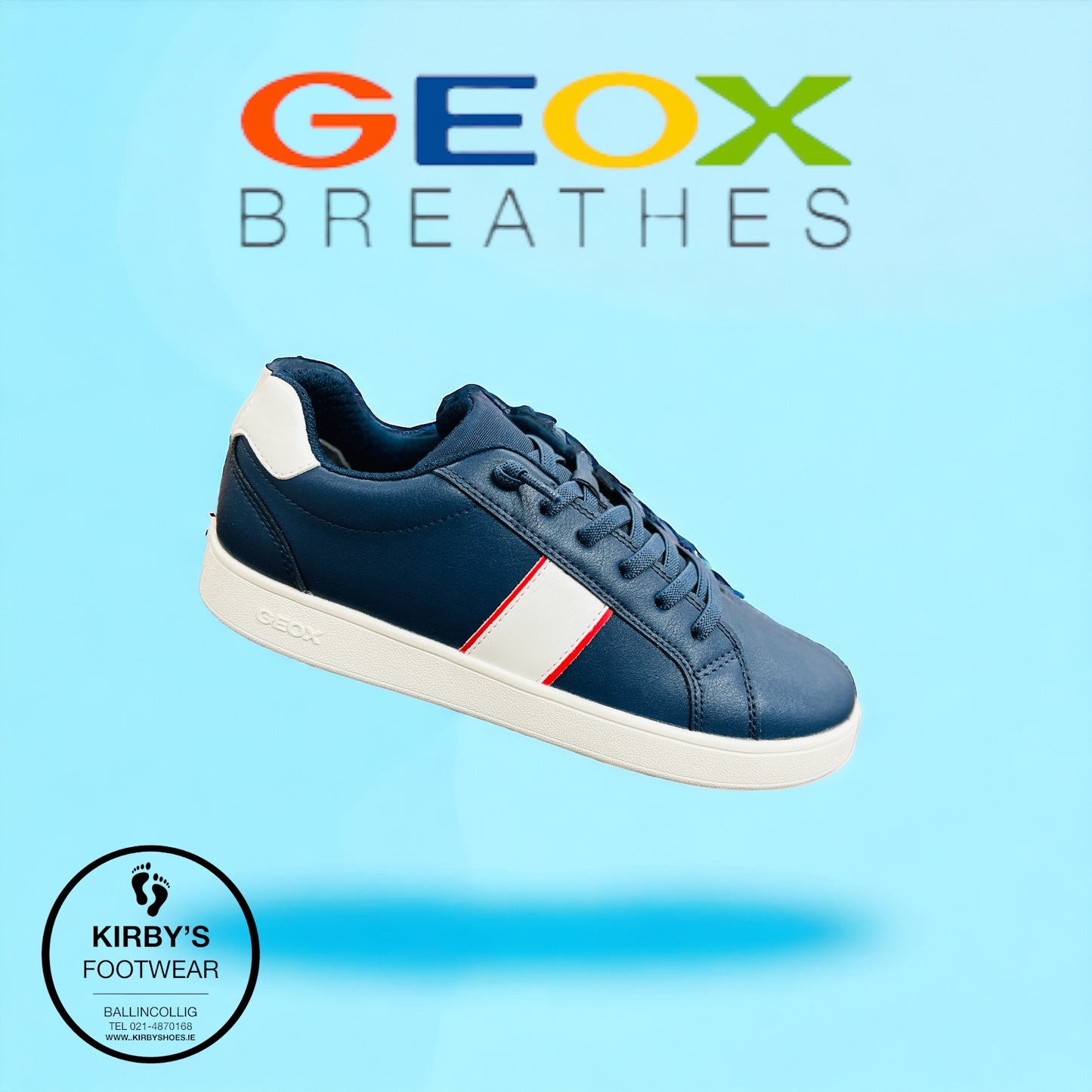 Geox Eclyper navy white