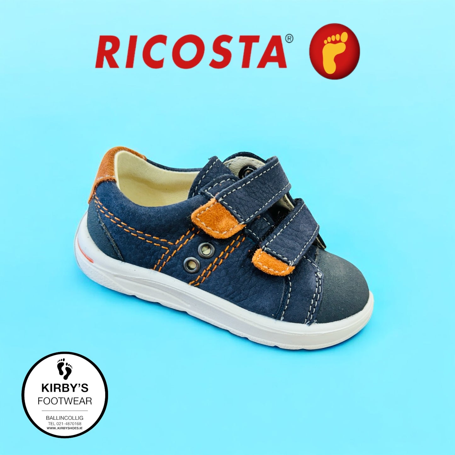 Ricosta Nippy Navy leather