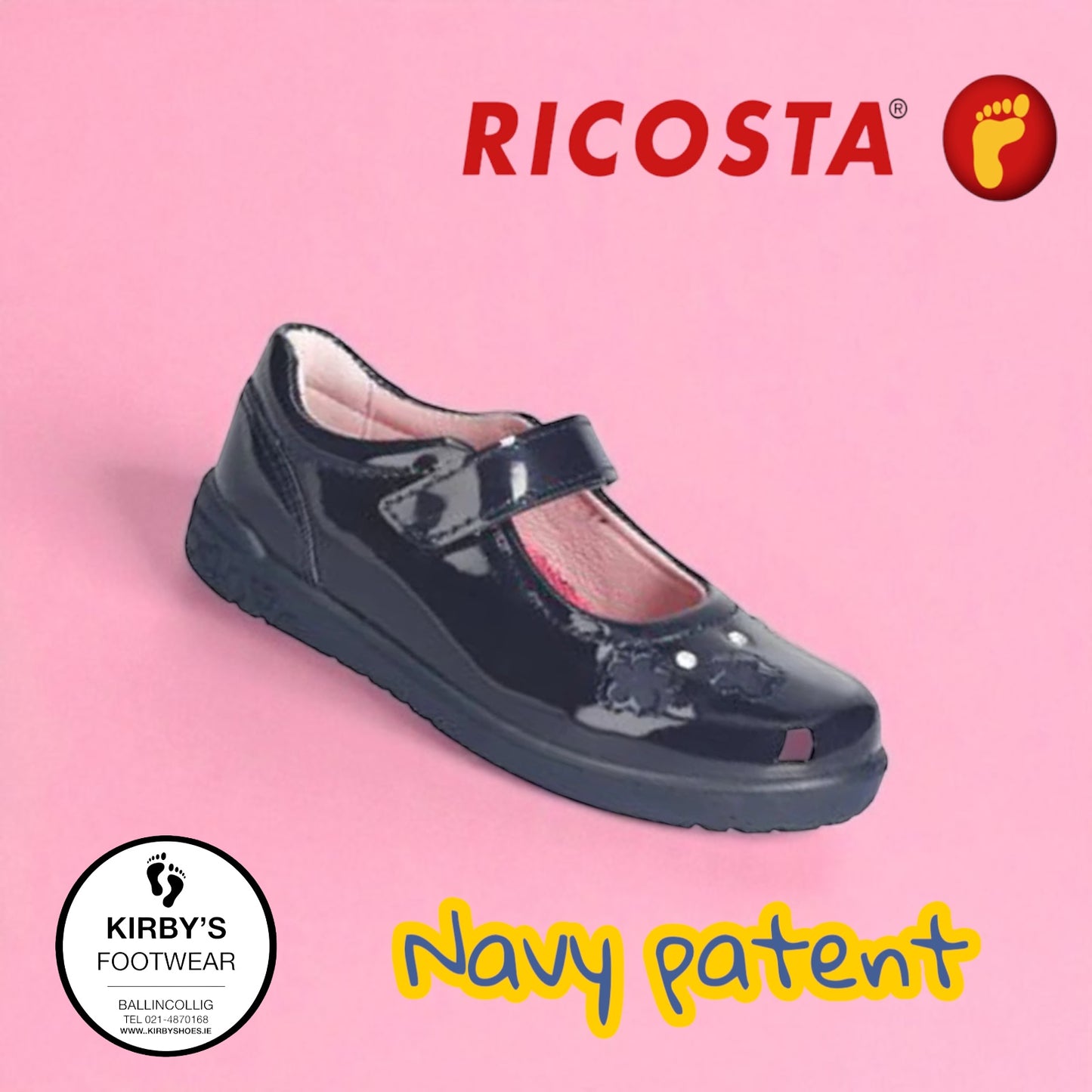Ricosta Leya NAVY patent