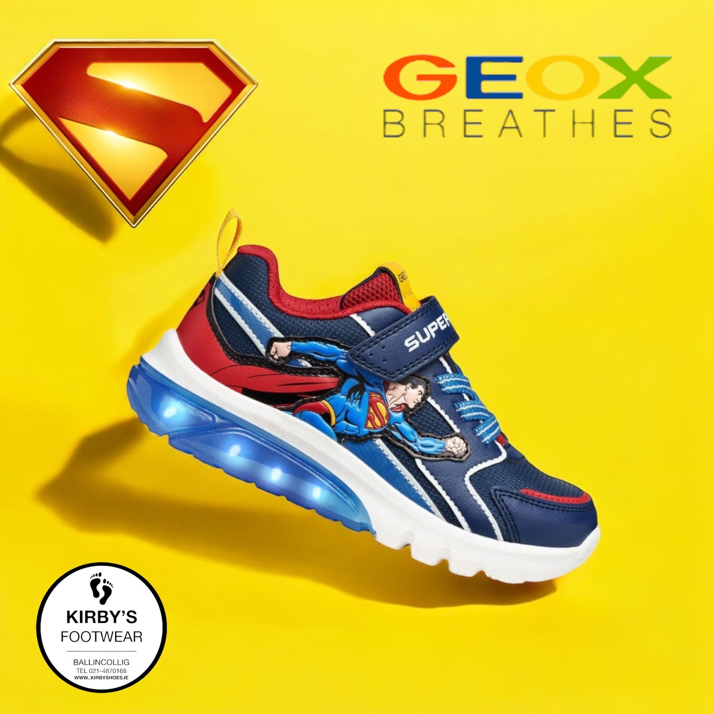 Geox superman lights - ciberdron