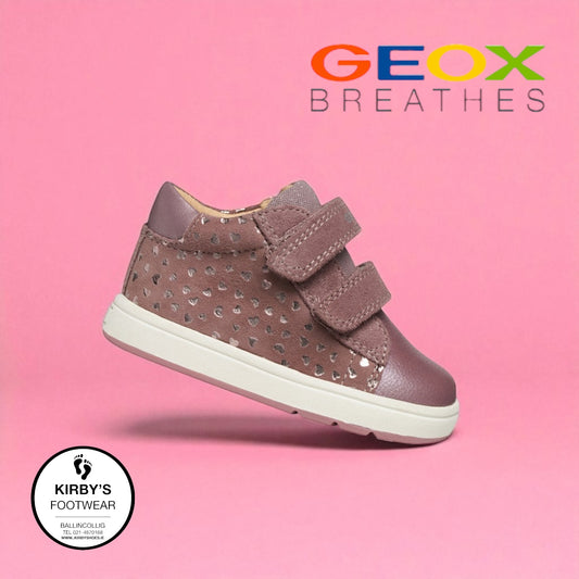 Geox Biglia pink velcro