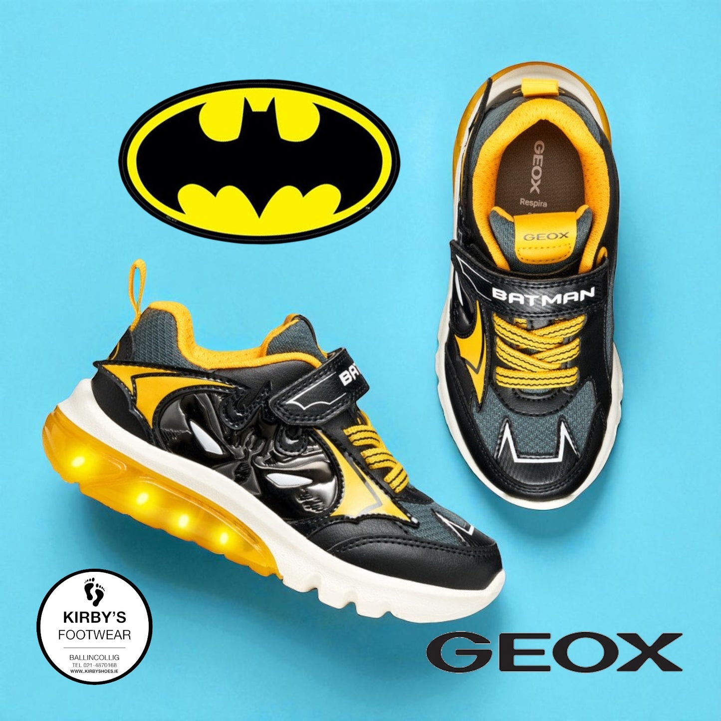 Geox Batman lights - ciberdron