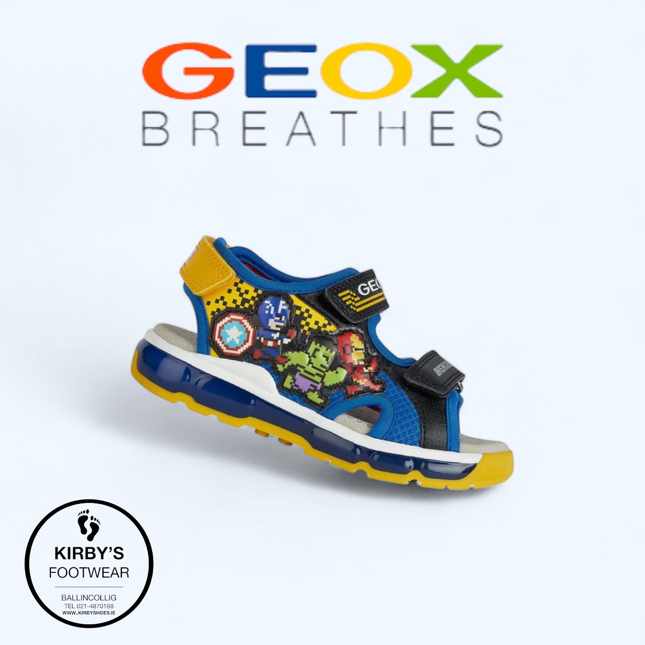 Geox Android Avengers lights sandal