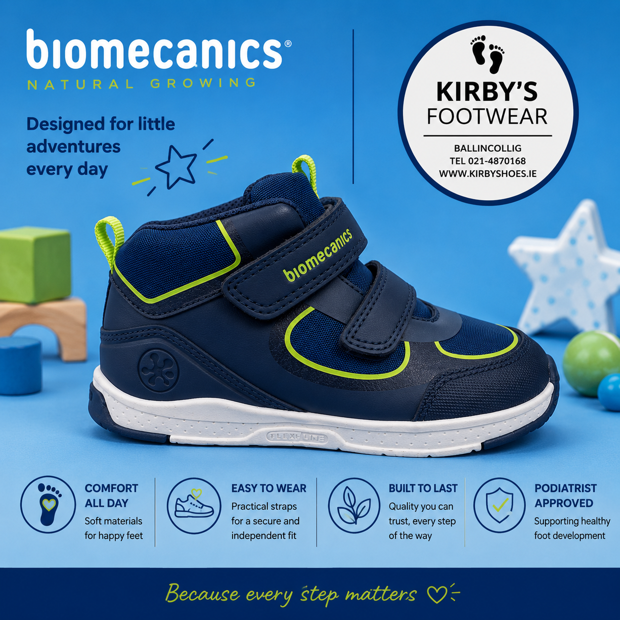 Biomecanics boot 261177 navy