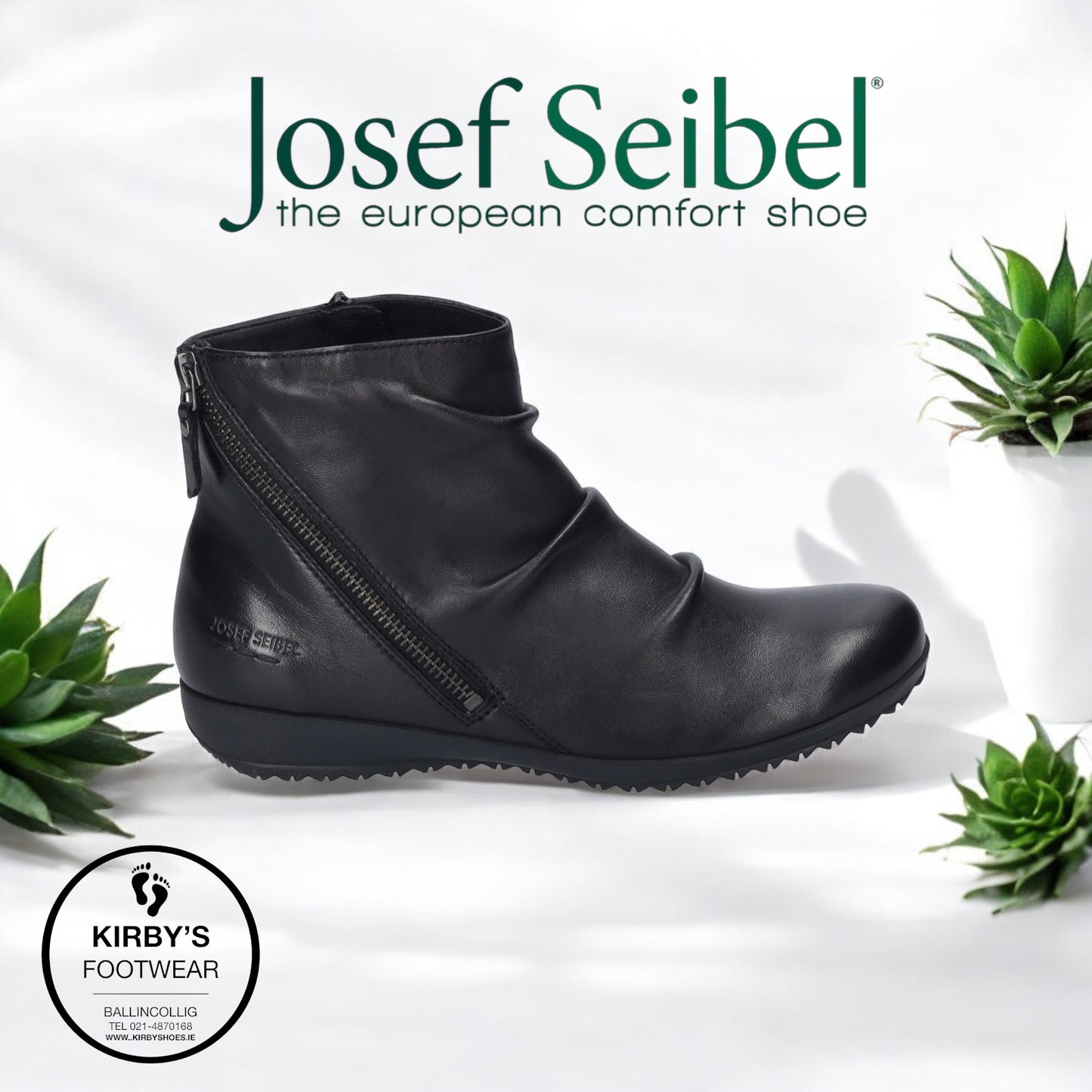 Josef Seibel Naly 61 black leather