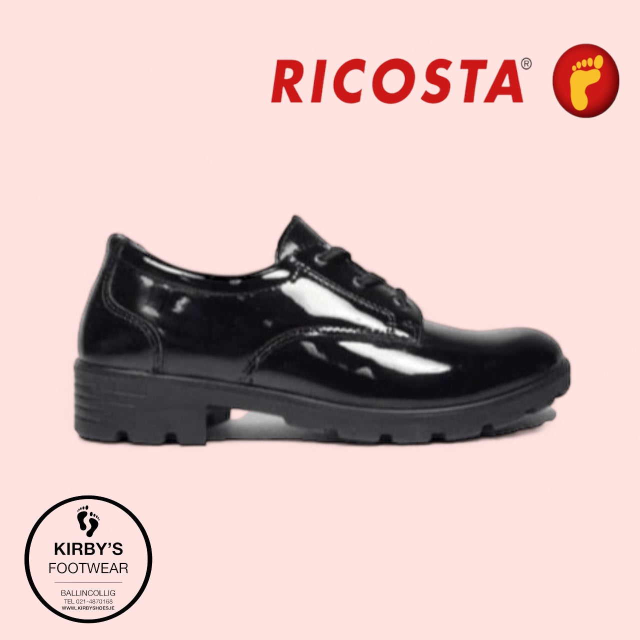 Ricosta Nancy black Patent