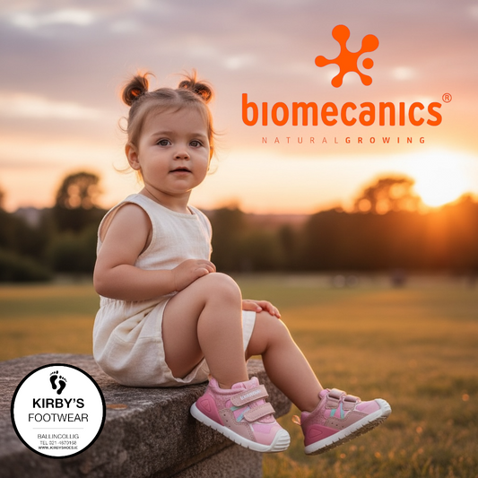 Biomecanics velcro pink 262103 - Kirbys Footwear Ltd