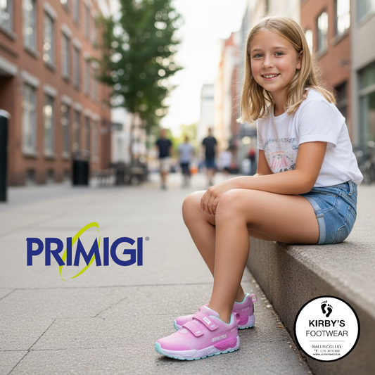 Primigi goretex trainer pink waterproof - 1431100 - Kirbys Footwear Ltd