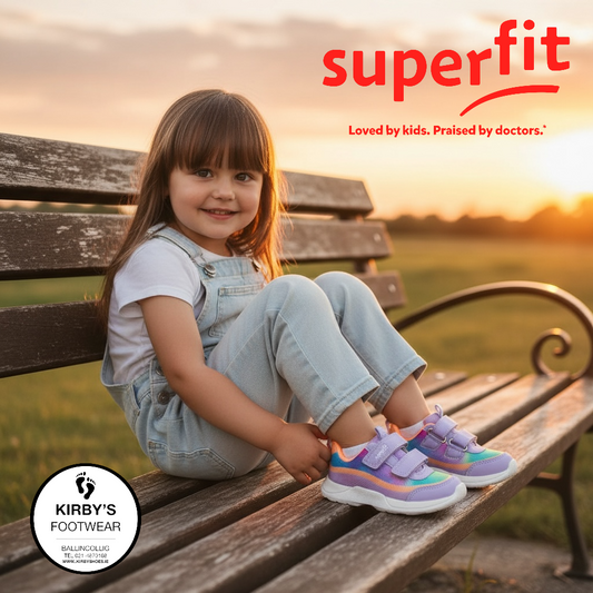 SuperFit Rush rainbow lilac - Kirbys Footwear Ltd