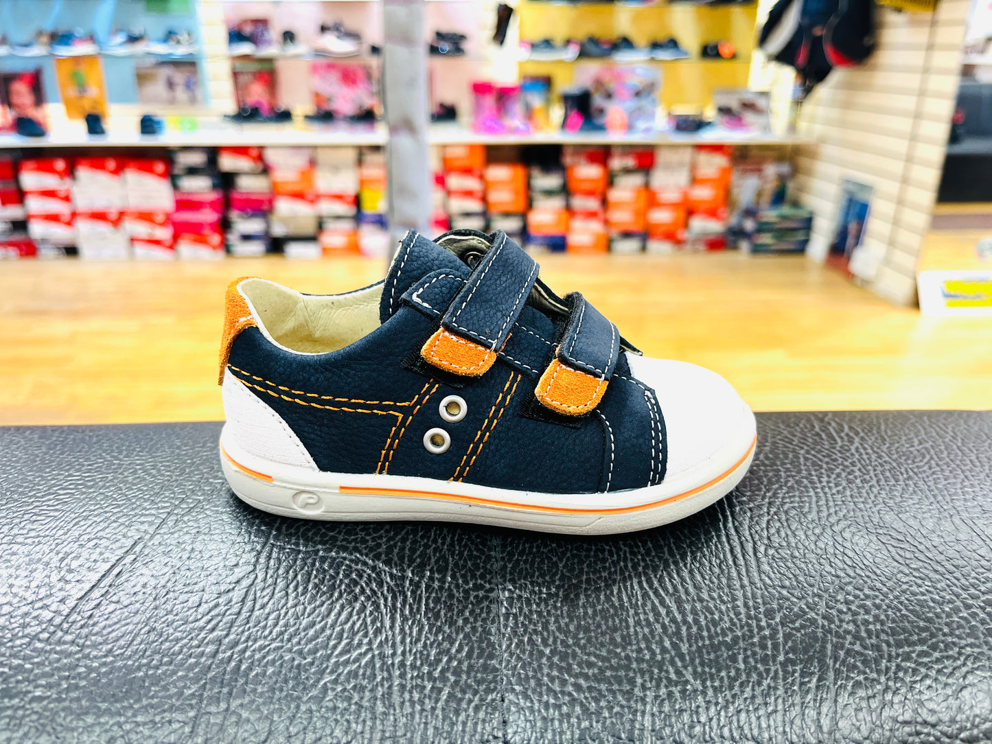 Ricosta Nippy Navy white leather