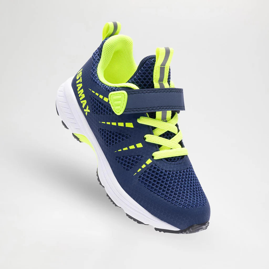Istamax trainer navy green - water repellent