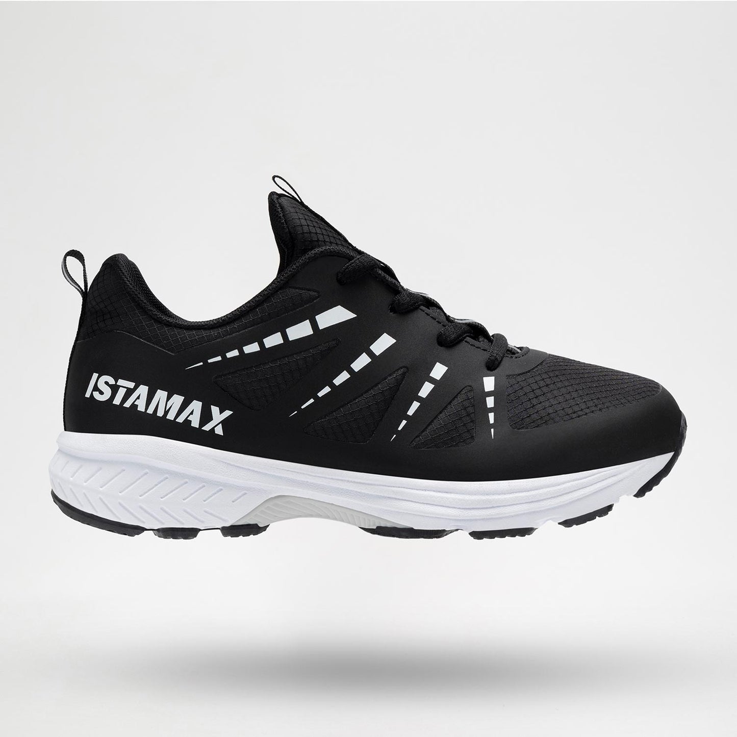 Istamax trainer black white - lace - water repellent