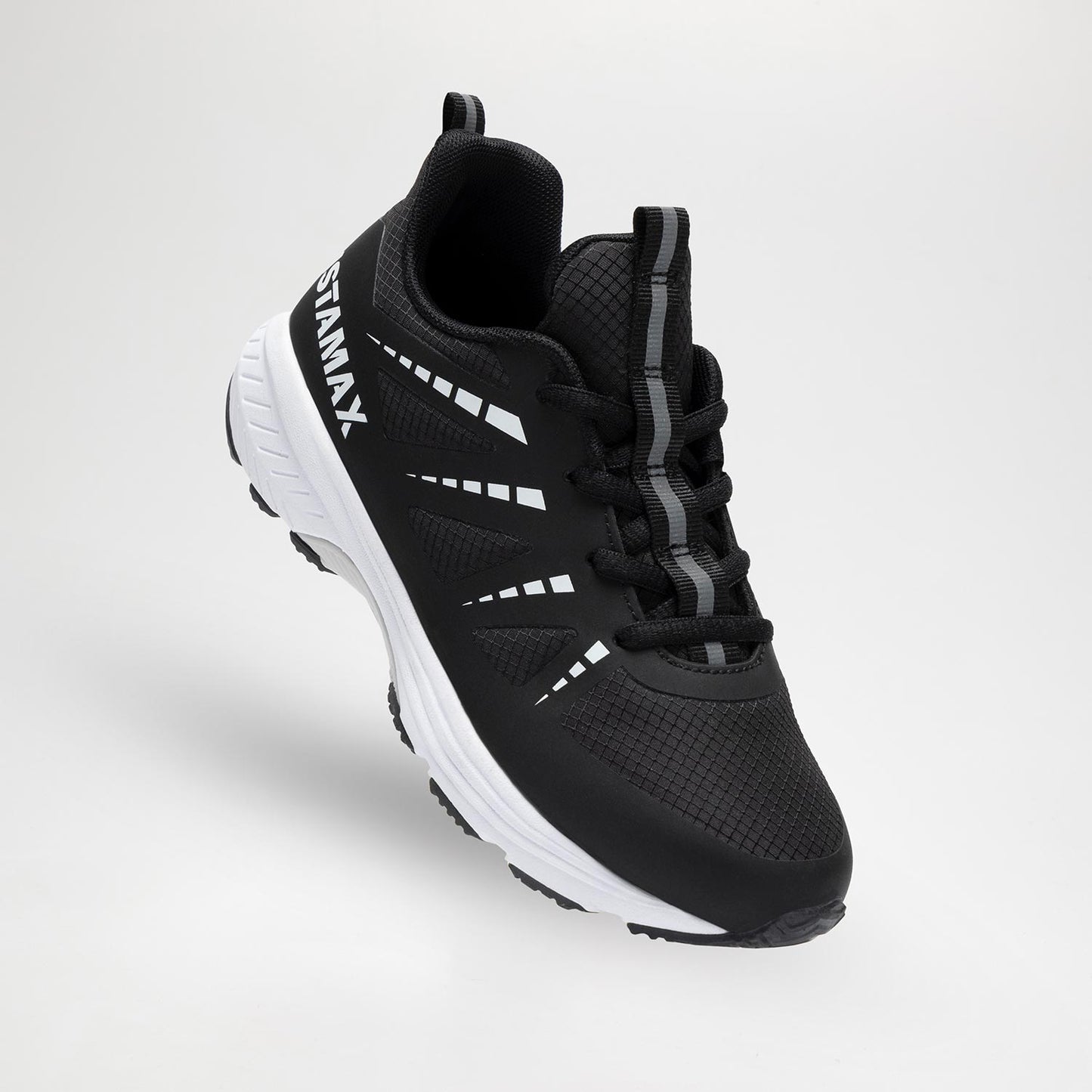Istamax trainer black white - lace - water repellent