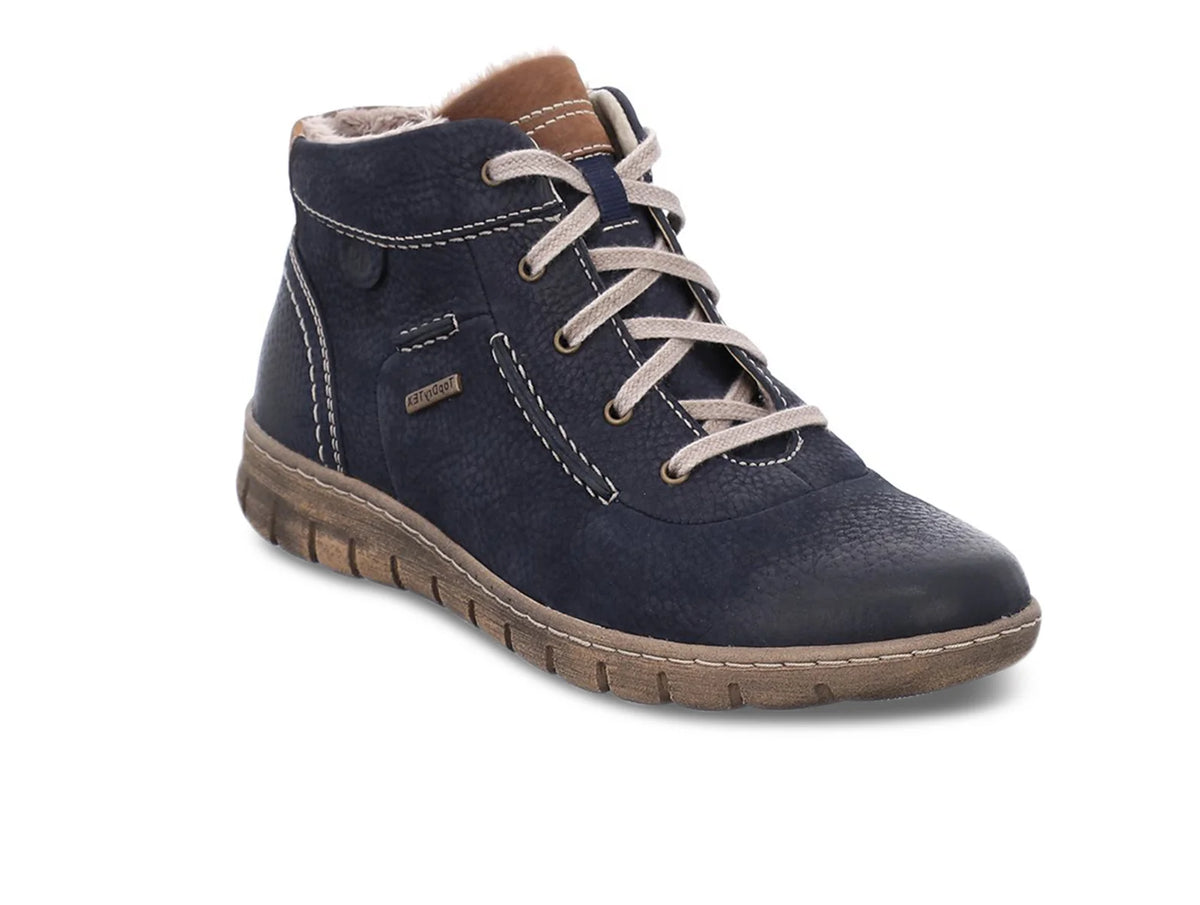 Josef Seibel Steffi 53 boot waterproof navy – pair view