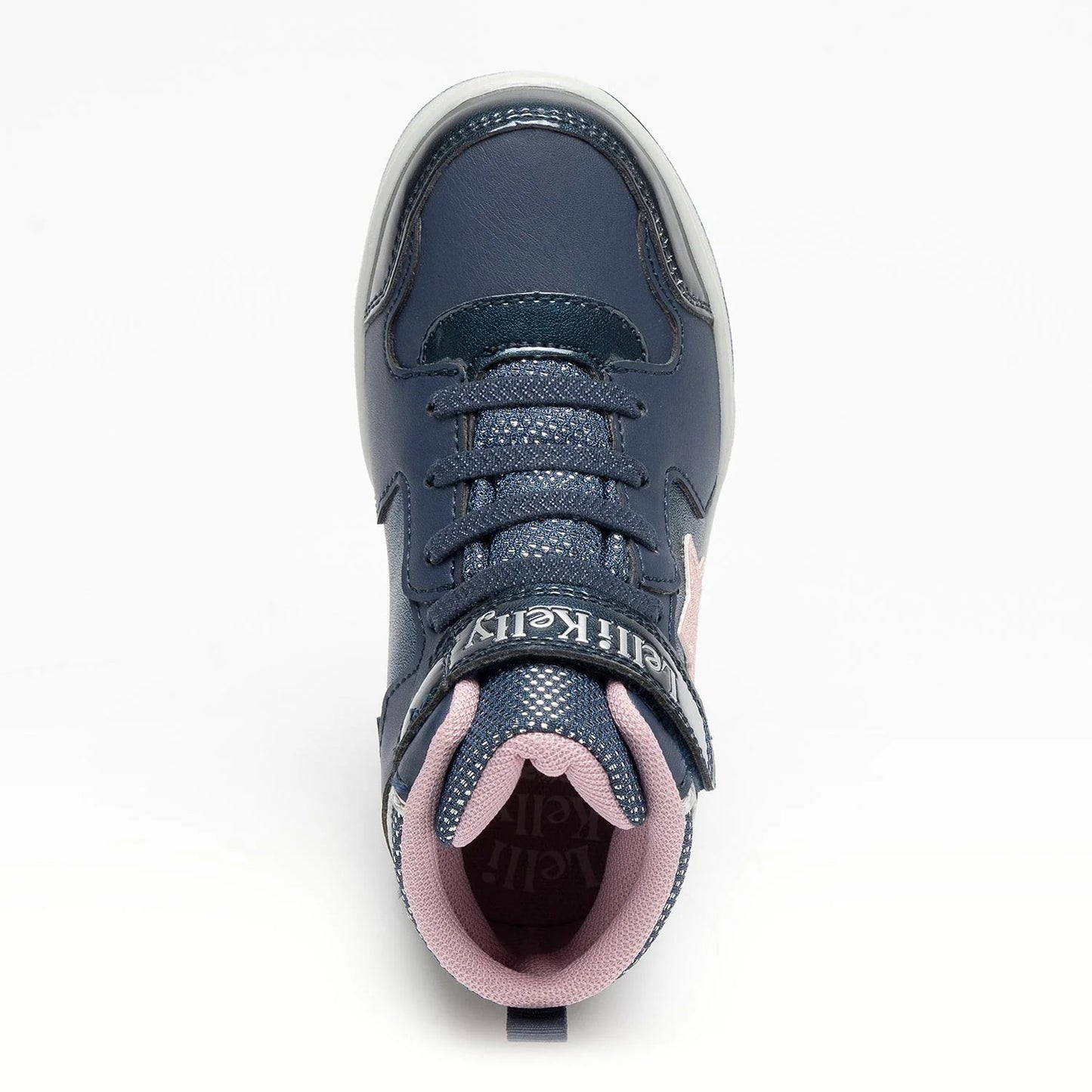 Lelli Kelly Rosa waterproof high top - navy pink
